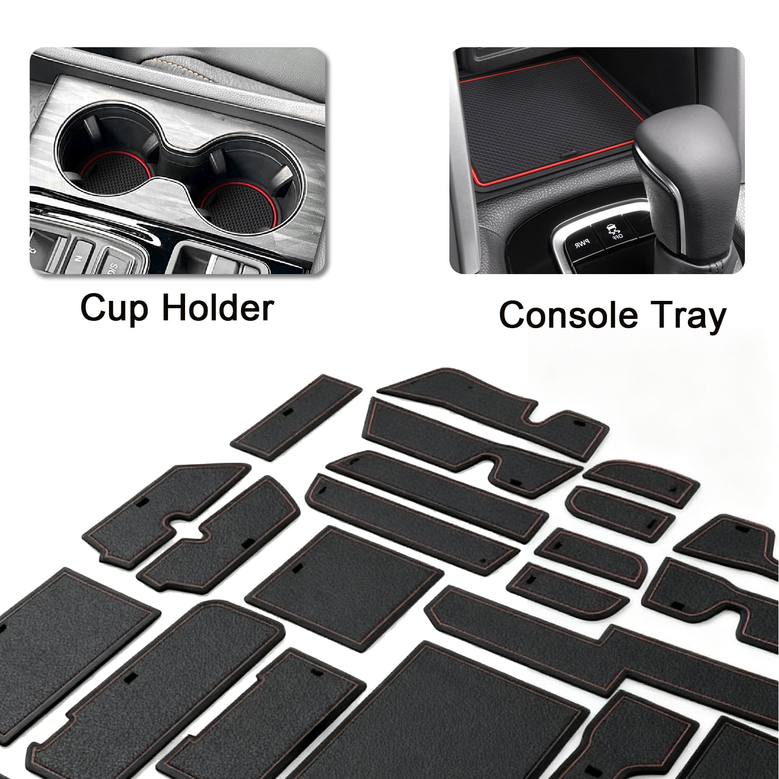 Amazon.com: KOOGEN Cup Holder Mats for 2022-2026 Toyota Corolla